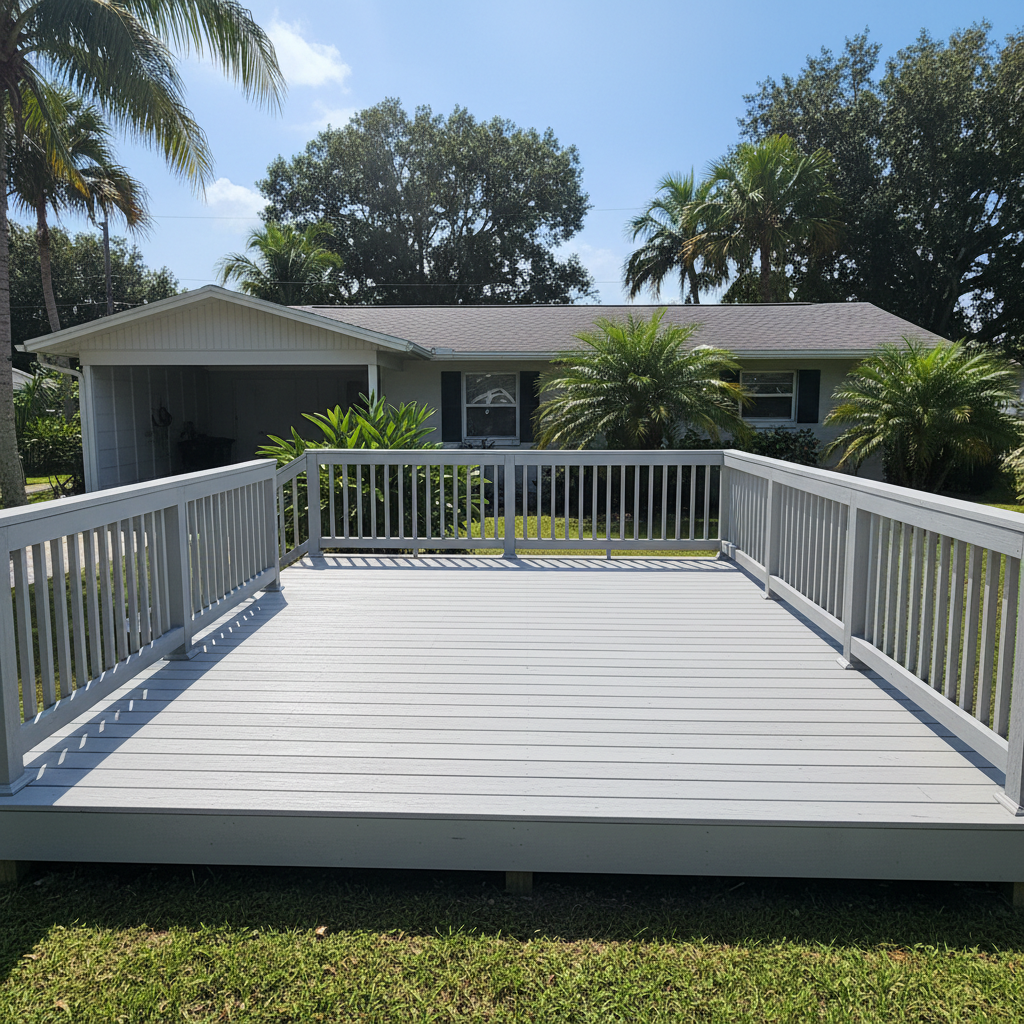 Deck Installation completed by Nova Deck Co in Port Charlotte, FL