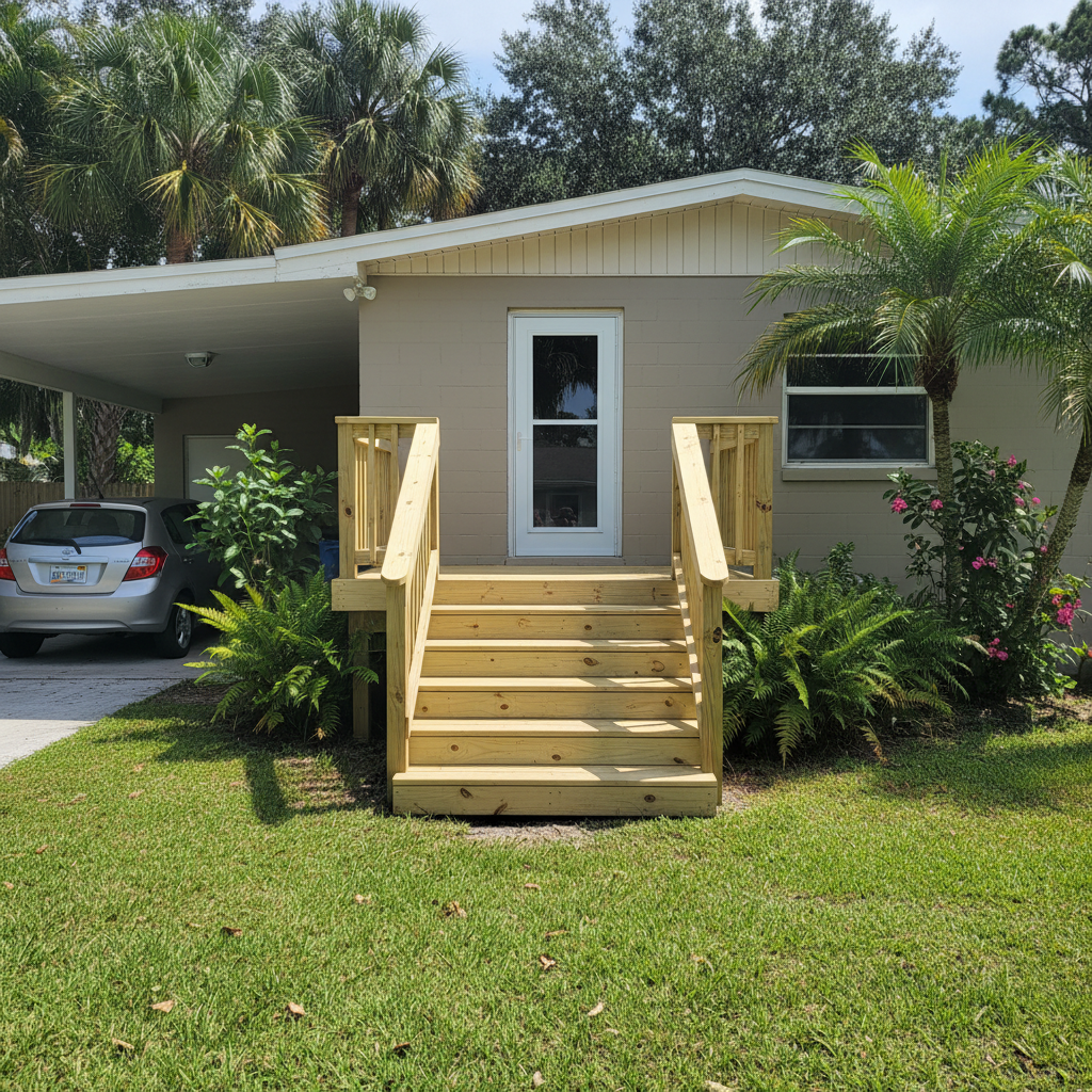 Deck Resurfacing completed by Nova Deck Co in Venice, FL